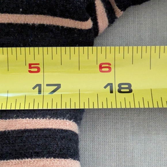 J. Crew Black and Tan Striped Collar Shirt - Picture 10 of 12